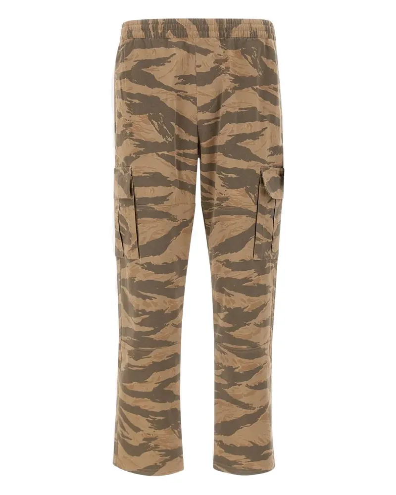 REPRESENT Cargohose mit Camouflage-Print - Braun Braun