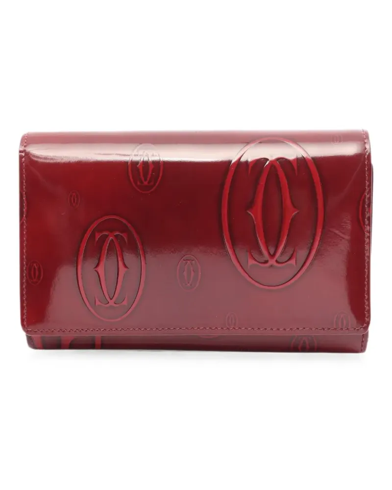 Cartier 2010s Happy Birthday Portemonnaie - Rot Rot