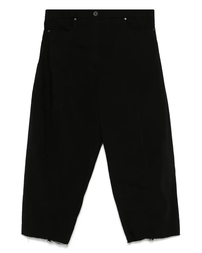 Masnada Hose mit Tapered-Bein - Schwarz Schwarz