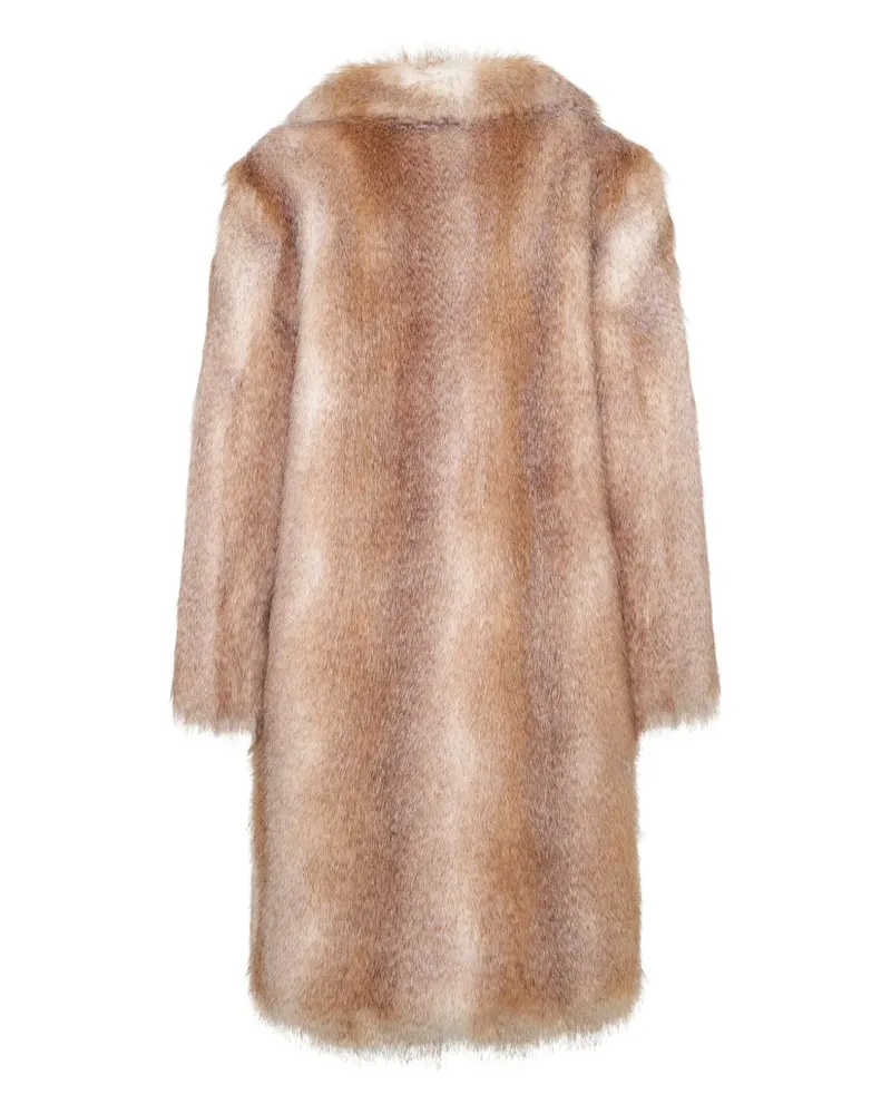 UNREAL FUR Pioneer Mantel - Braun Braun
