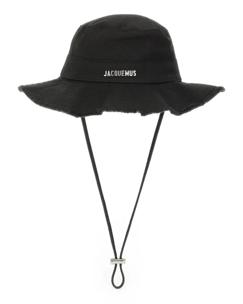 Jacquemus The Artichaut Fischerhut - Schwarz Schwarz