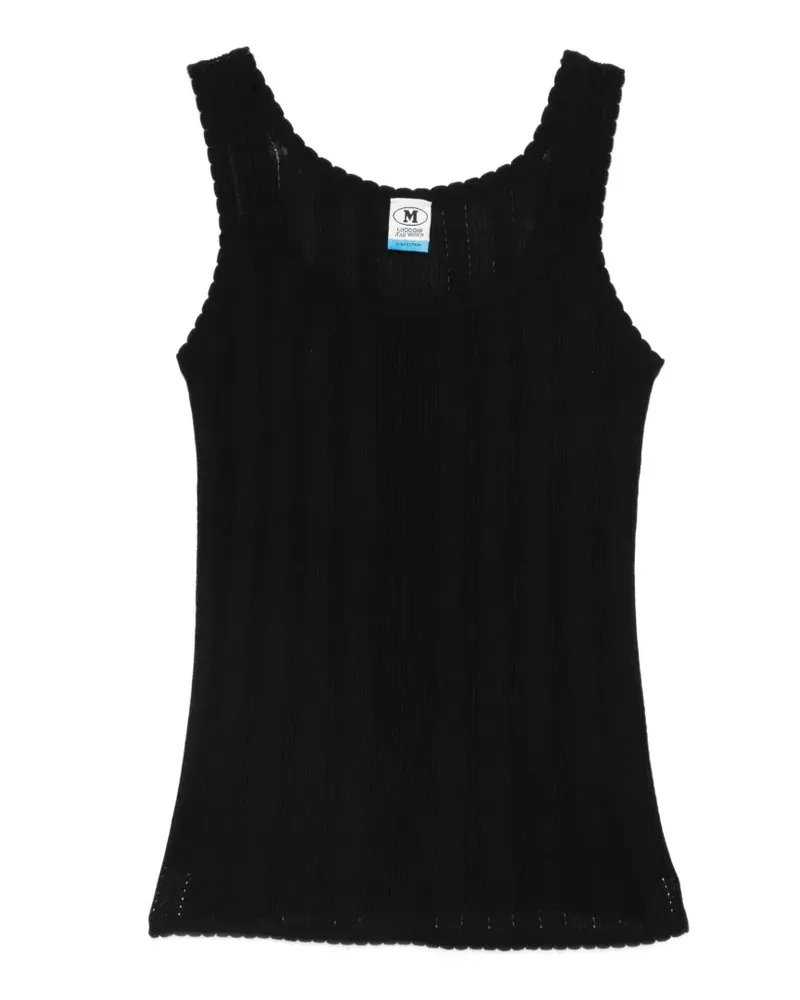 Missoni Geripptes Top - Schwarz Schwarz