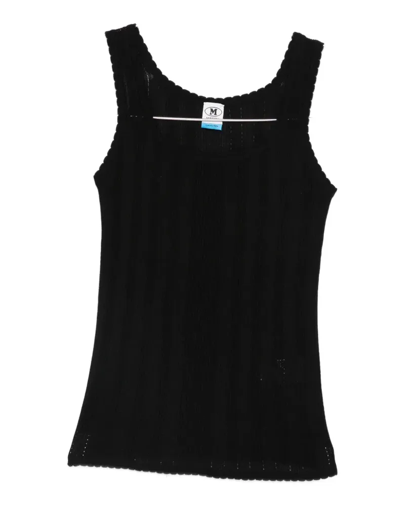 Missoni ribbed top - Schwarz Schwarz