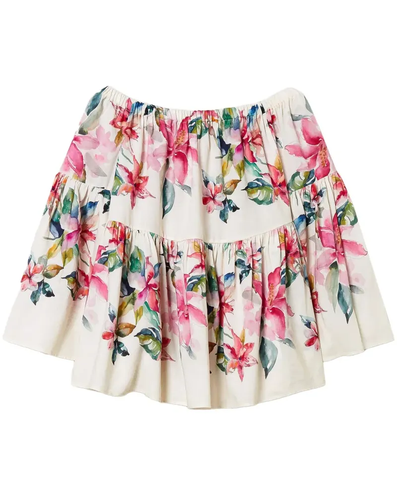 Twin-Set Gewebte Bluse - Weiß Weiß