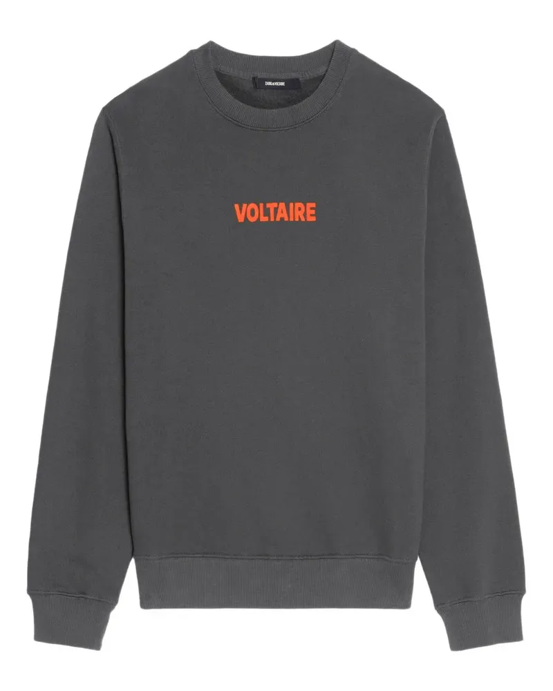 Zadig & Voltaire Aime Sweatshirt mit rundem Ausschnitt - Grau Grau