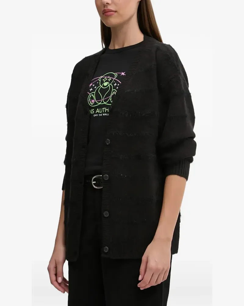 Vans Cardigan mit V-Ausschnitt - Schwarz Schwarz