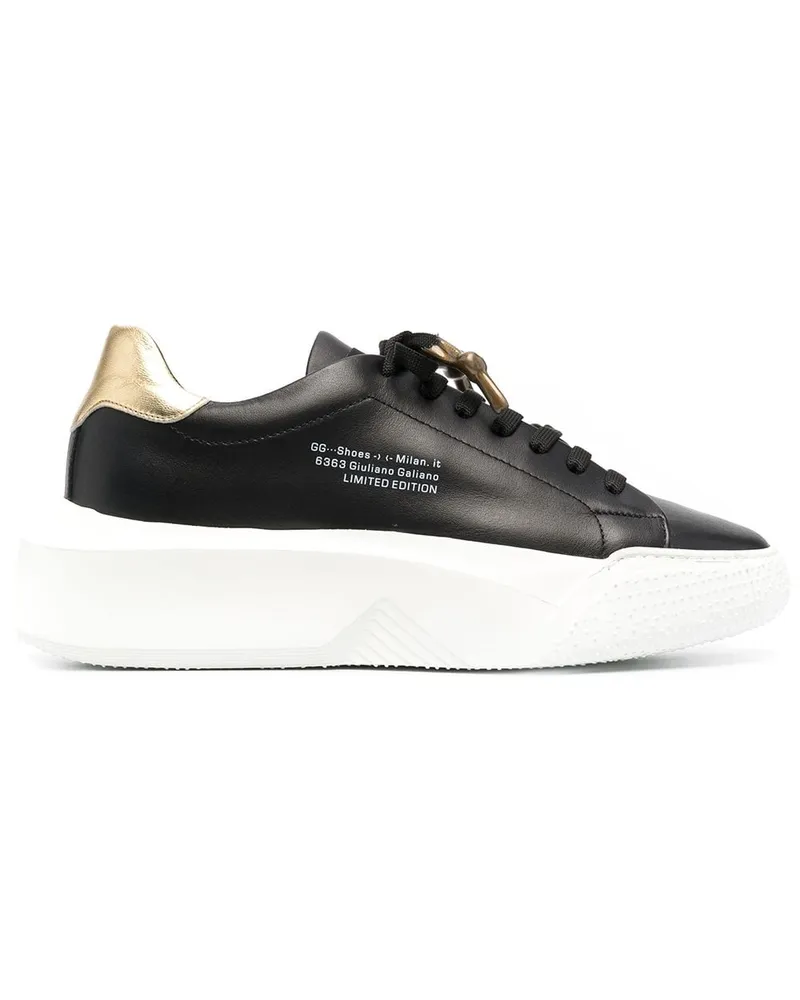Giuliano Galiano Nemesis Sneakers - Schwarz Schwarz