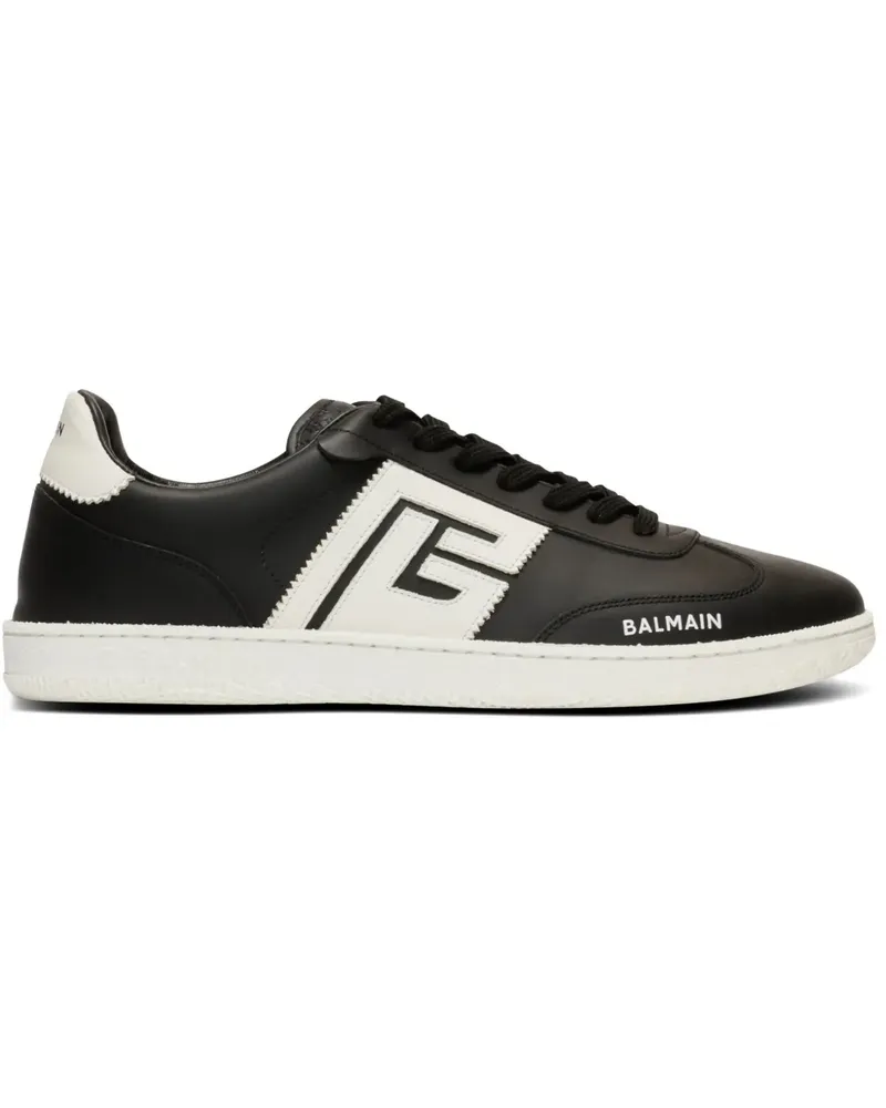 Balmain Swan Sneakers - Schwarz Schwarz