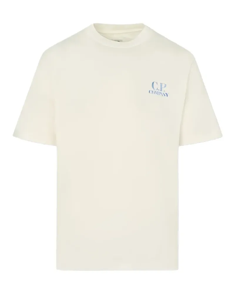 C.P. Company logo-print T-shirt - Nude Nude