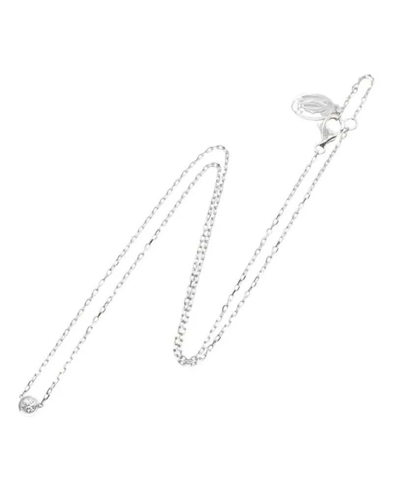 Cartier 2010s SM Damour diamond necklace - Silber Silber