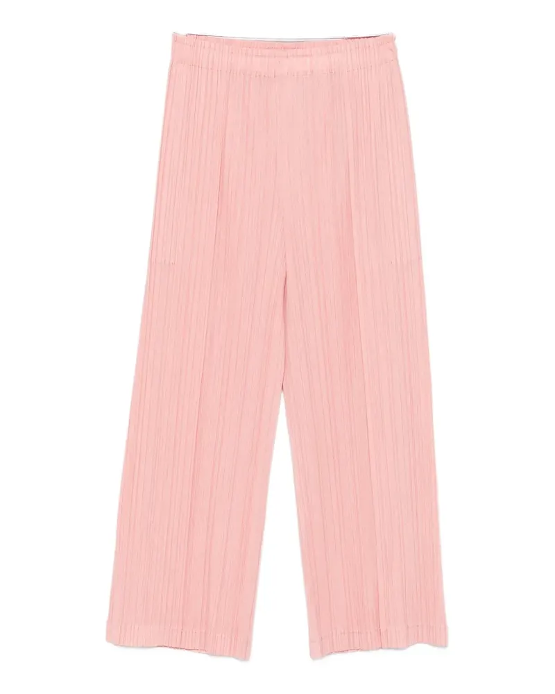 Issey Miyake pleated straight-leg trousers - Rosa Rosa