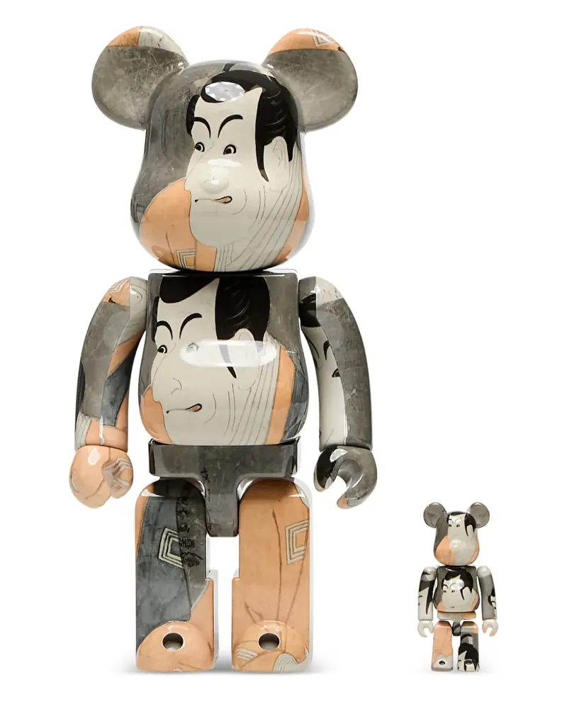 Medicom Toy Be@rBrick Boston Museum Figuren-Set (28cm) - Grau Grau