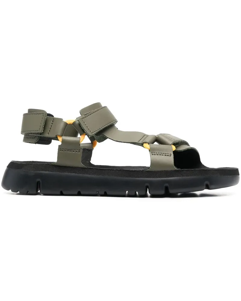 Camper Oruga Sandalen mit Klettverschluss - Grün Grün