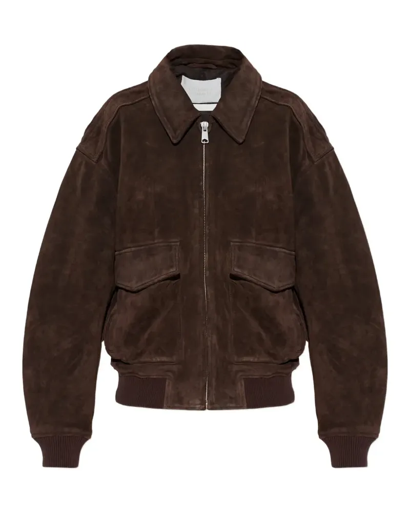 Citizens of humanity Vivienne suede jacket - Braun Braun
