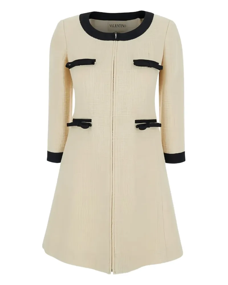 Valentino Garavani Minikleid mit Schleife - Nude Nude