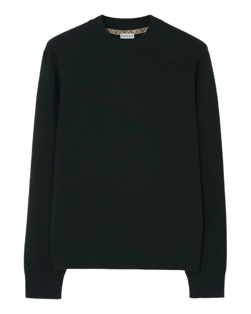 Burberry Pullover mit Rundhalsausschnitt - Grün Grün