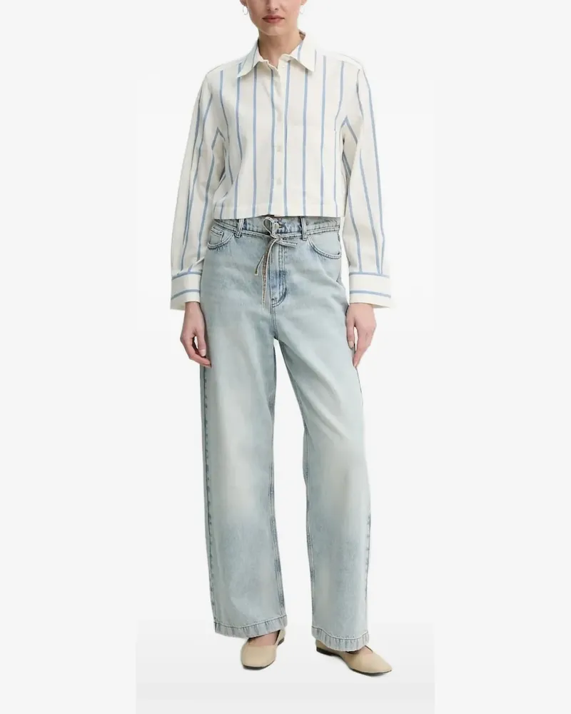 Day Birger et Mikkelsen Gestreiftes Hemd - Weiß Weiß