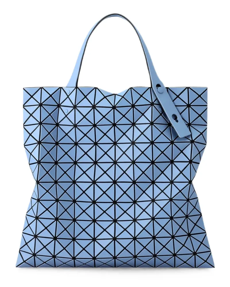 Issey Miyake Lucent Shopper mit geometrischem Muster - Blau Blau