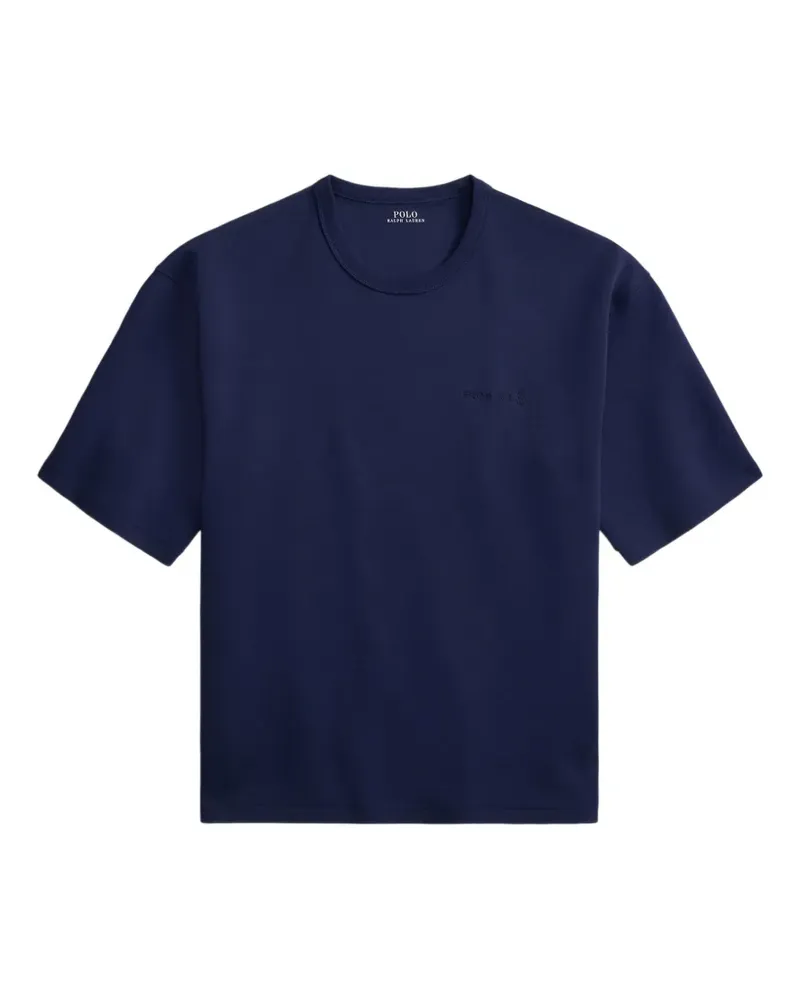 Ralph Lauren Weites T-Shirt mit Logo - Blau Blau