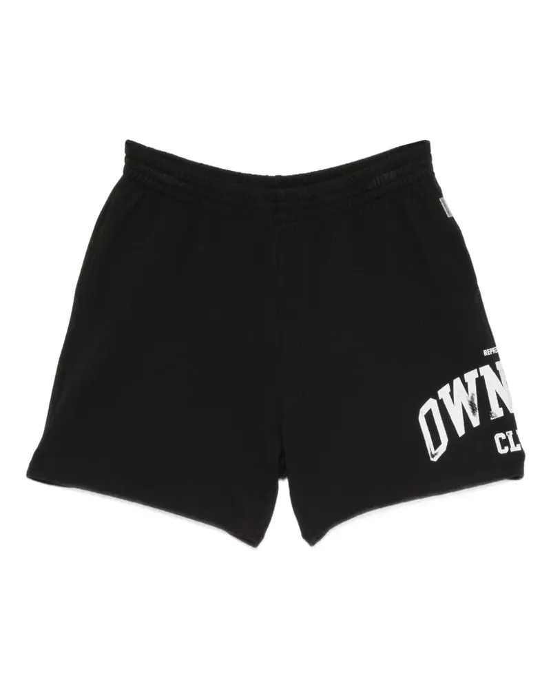 REPRESENT Owners logo-print shorts - Schwarz Schwarz