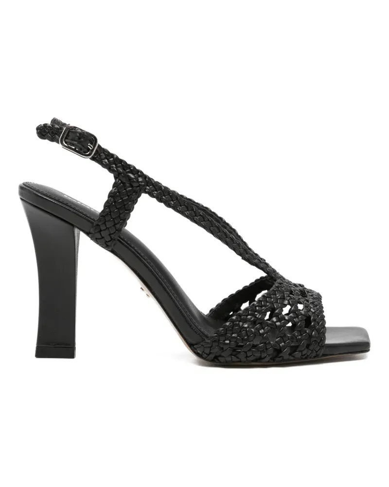 Lola Cruz Tàbata braided-leather sandals - Schwarz Schwarz