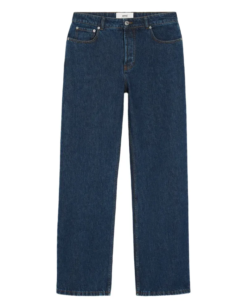 AMI Paris Jeans mit lockerem Schnitt - Blau Blau