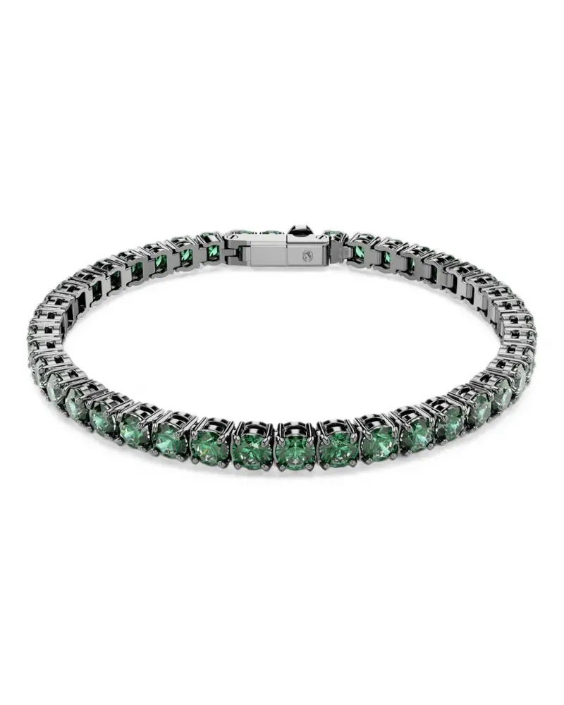 Swarovski Halskette mit Kristallen - Silber Silber