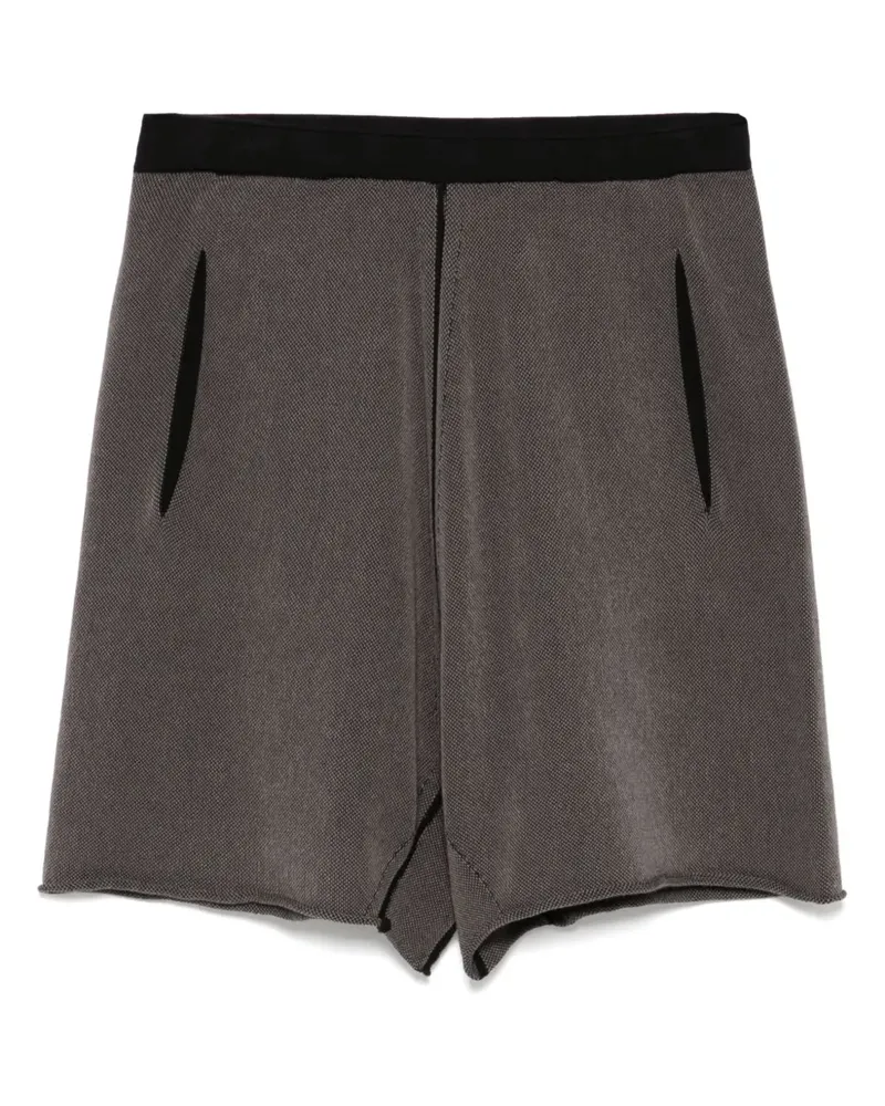 Label Under Construction Klassische Shorts - Schwarz Schwarz