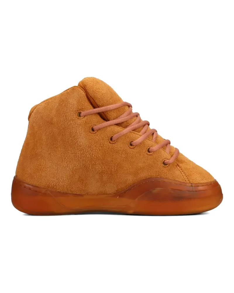 ERL Halbhohe Wildleder-Sneakers - Nude Nude
