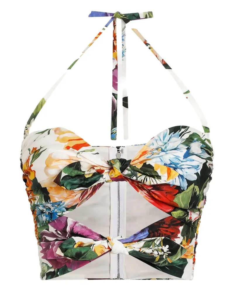 Dolce & Gabbana Oberteil aus Baumwolle - Weiß Weiß