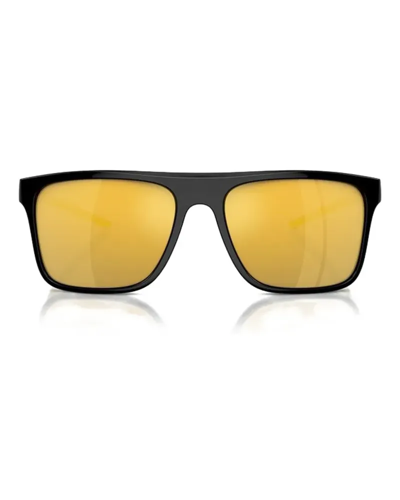 Ferrari rectangle-frame sunglasses - Schwarz Schwarz