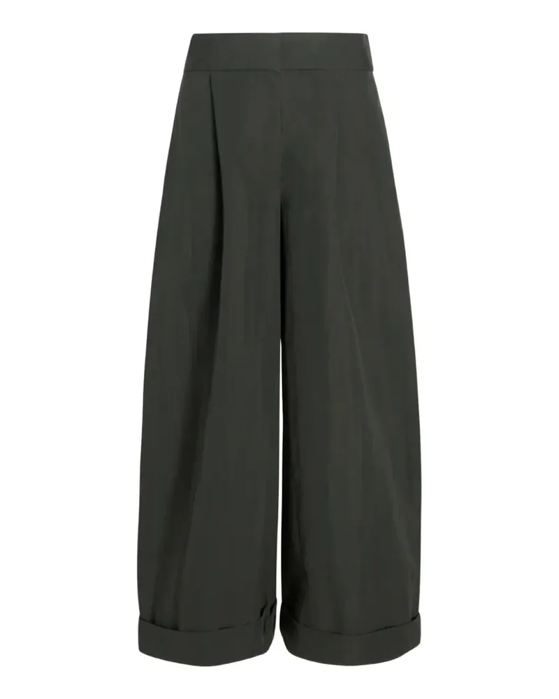 Proenza Schouler Talla Hose mit Falten - Grün Grün