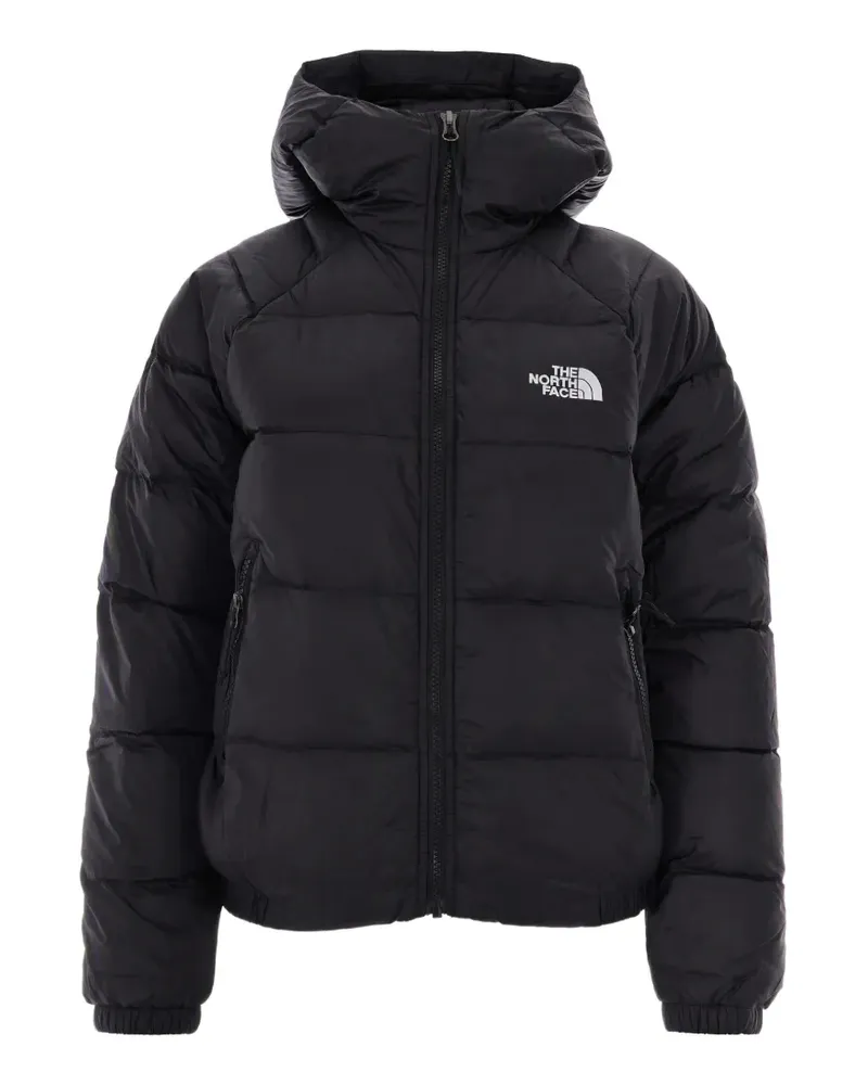 The North Face quilted hooded jacket - Schwarz Schwarz
