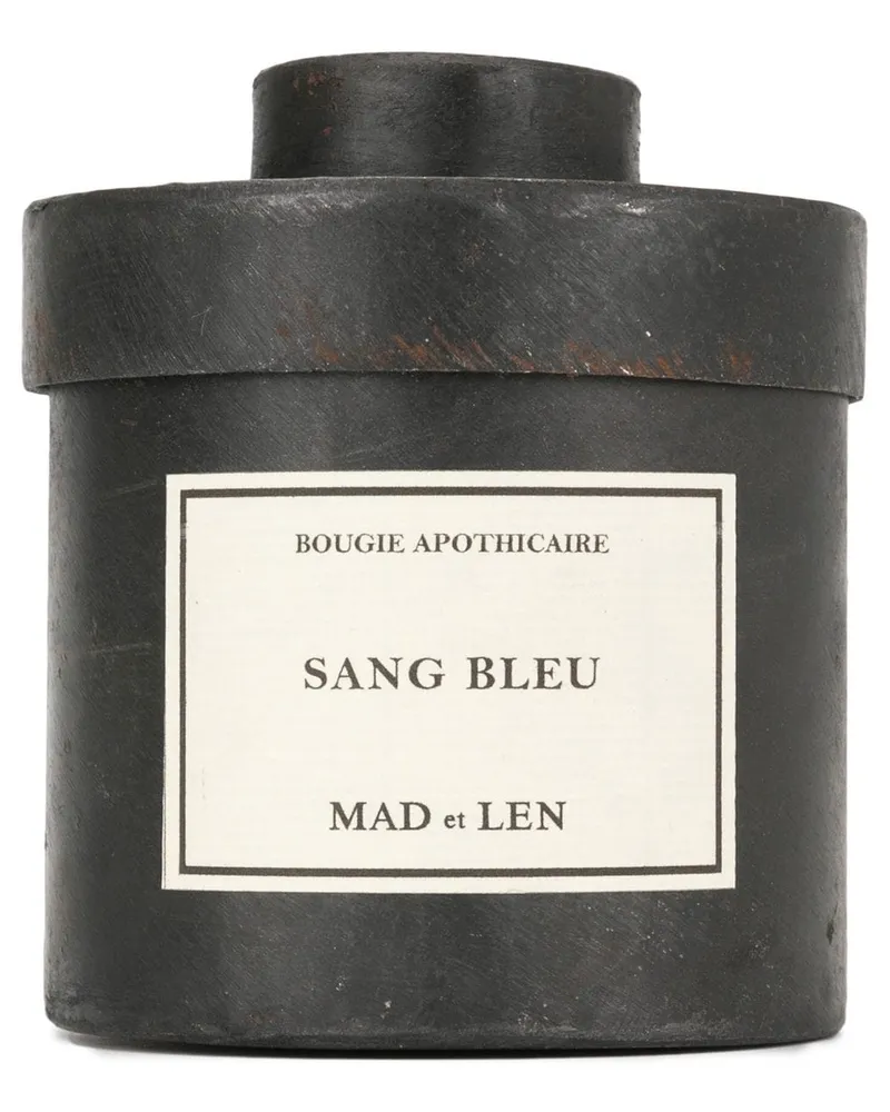 MAD et LEN Sang Bleu' Kerze - Weiß Weiß