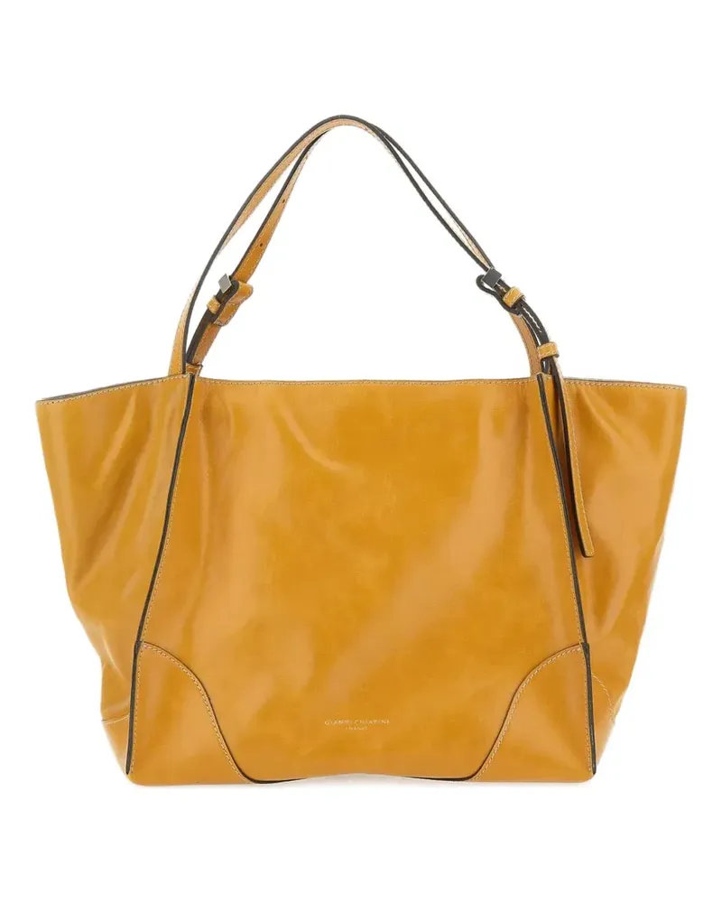 Gianni Chiarini Handtasche aus Leder - Gelb Gelb