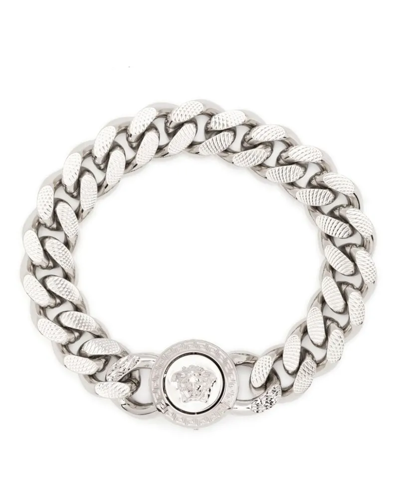 Versace Kettenarmband mit Medusa Silber