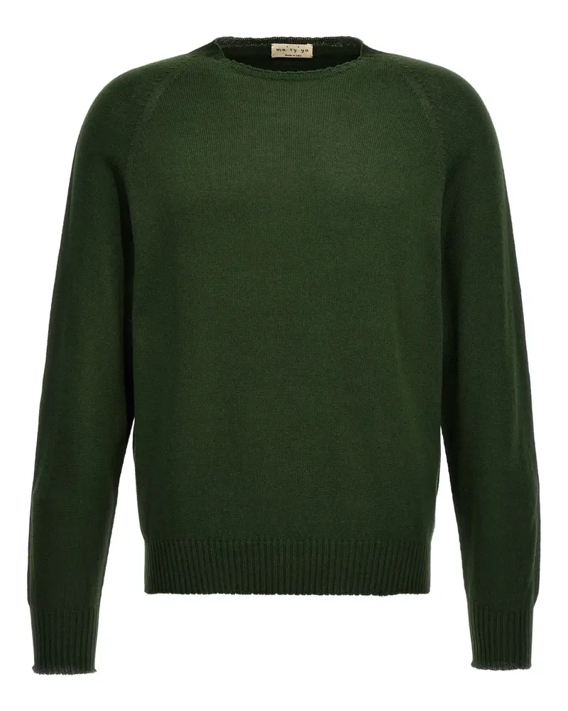 MA'RY'YA Pullover mit Rundhalsausschnitt - Grün Grün