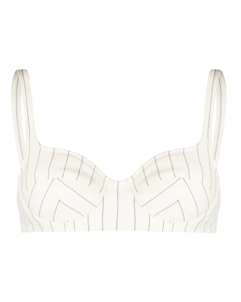 Jean Paul Gaultier BH mit Print - Nude Nude