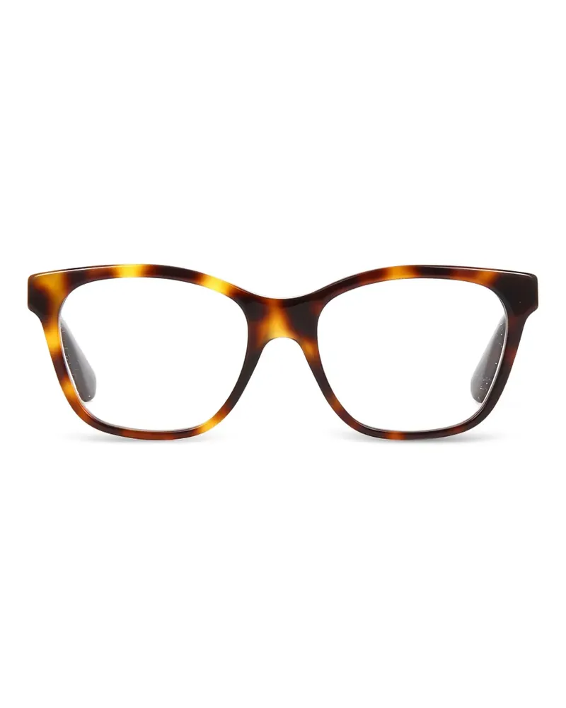 Gucci Eckige Sonnenbrille - Braun Braun