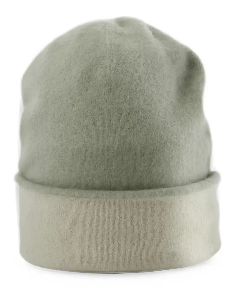 Frenckenberger Zweifarbige Beanie - Grün Grün
