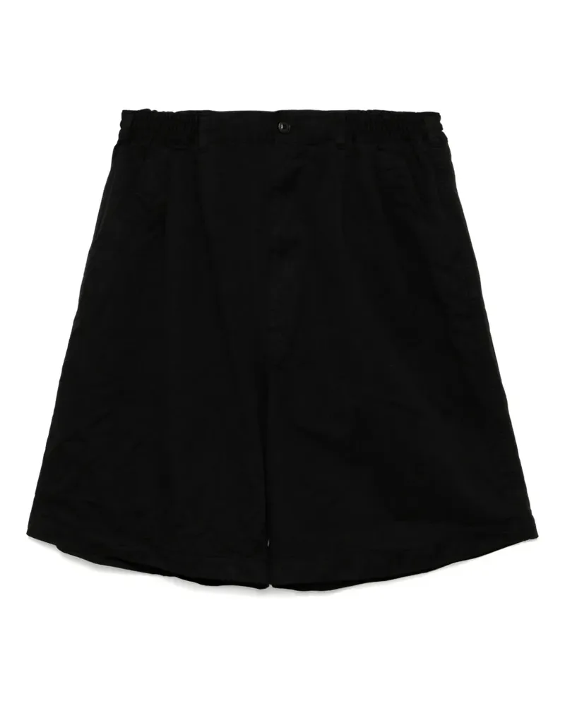 Junya Watanabe Shorts mit weitem Bein - Schwarz Schwarz