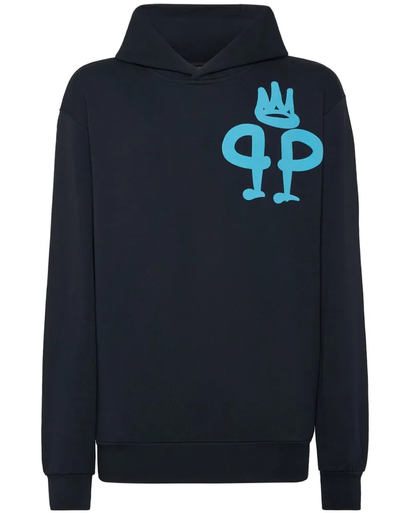 Philipp Plein King Hoodie - Blau Blau