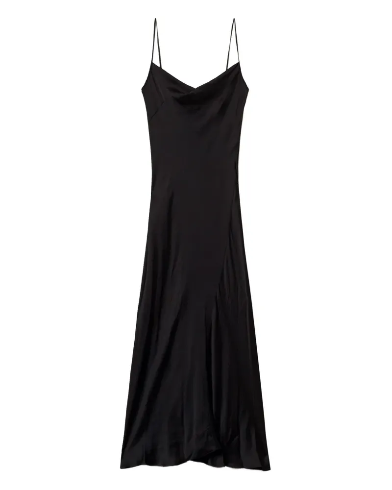Twin-Set Kleid mit Spaghettiträgern - Schwarz Schwarz