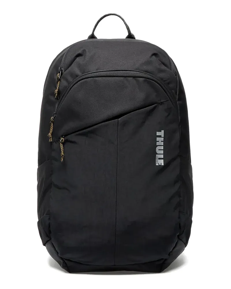 Thule Rucksack mit Logo-Print - Schwarz Schwarz