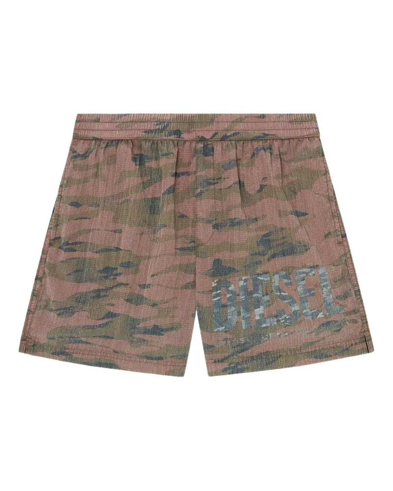 Diesel RIo Badeshorts mit Camouflage-Print - Rosa Rosa