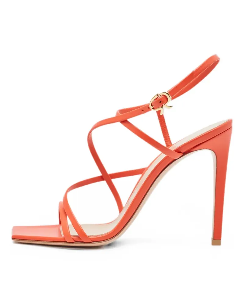 Gianvito Rossi Manilla ankle-strap sandals - Orange Orange