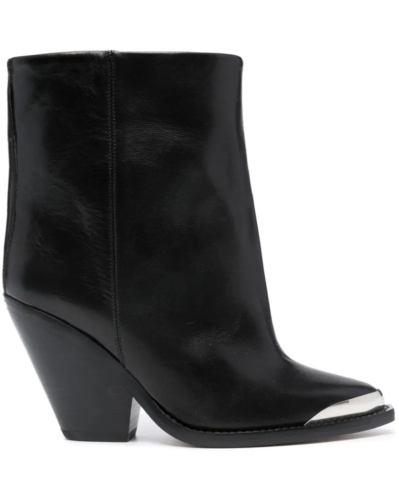 Isabel Marant Ladel Stiefel 90mm - Schwarz Schwarz