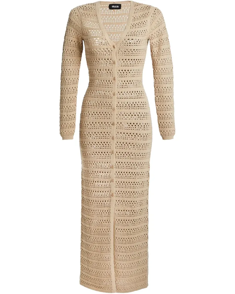 SER.O.YA Dorothea Cardigan - Nude Nude