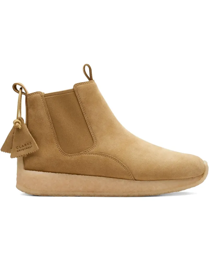 Clarks Radlett "Light Sand" Stiefeletten - Nude Nude