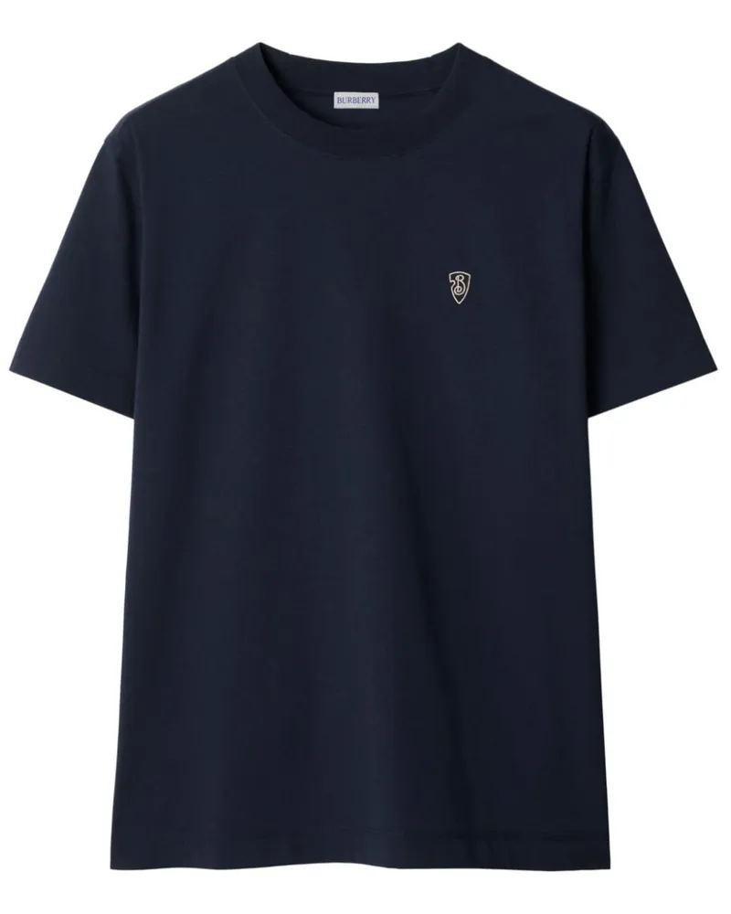 Burberry Klassisches T-Shirt - Blau Blau